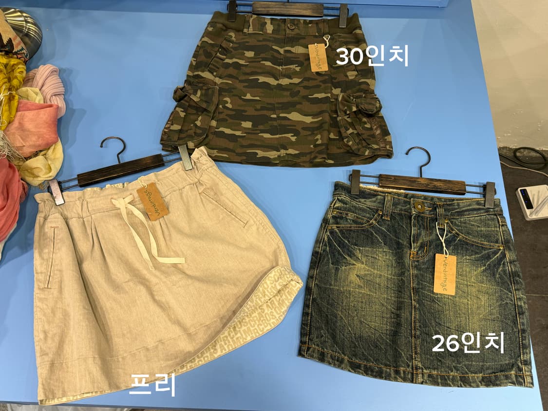 데님치마 일본빈티지 장당7천원 상품이미지4