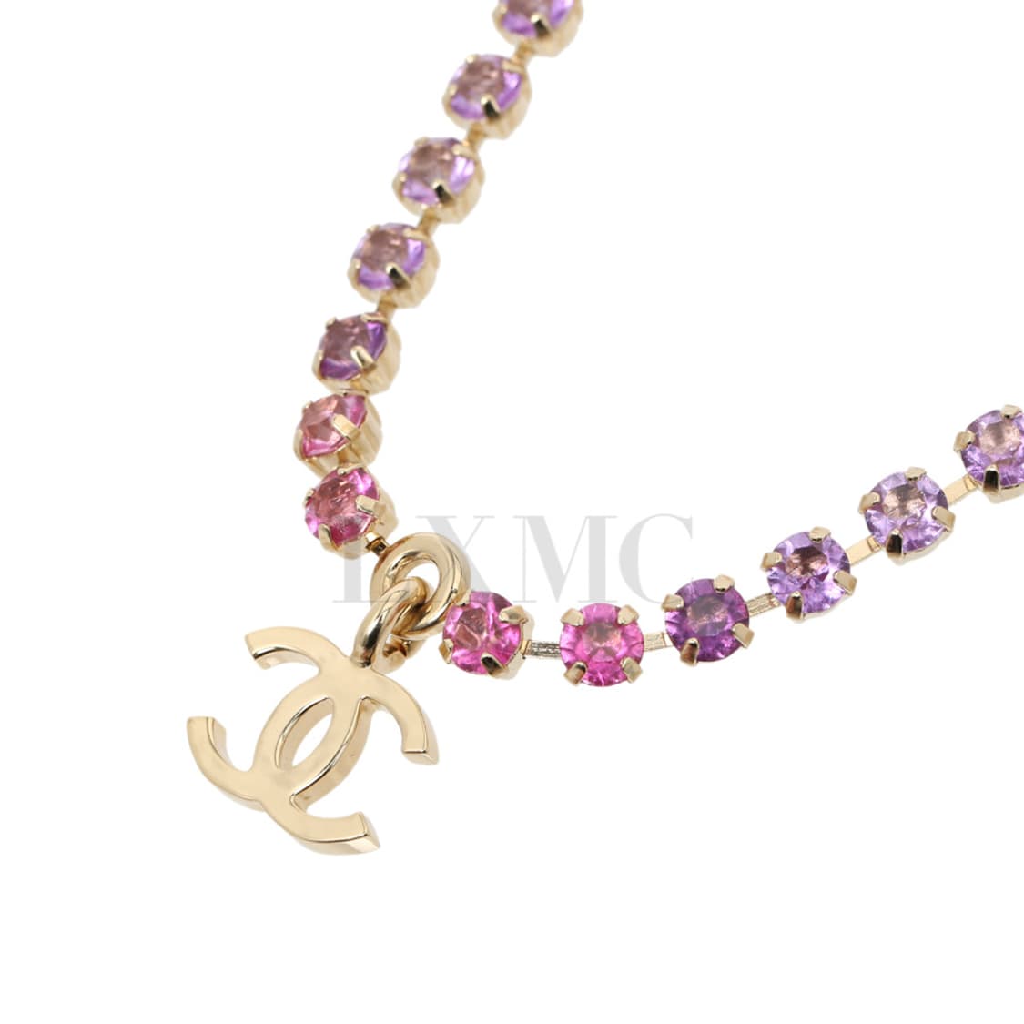 샤넬 초커 레인보우 라인스톤 목걸이 코코마크 네크리스 ABC311 상품이미지6