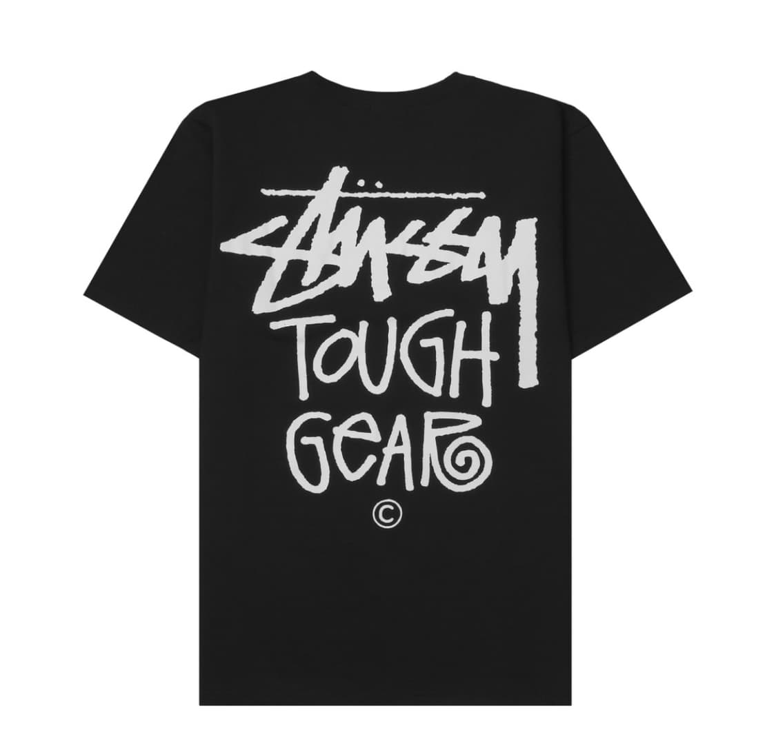 스투시 터프 기어 티셔츠 블랙  상품이미지1