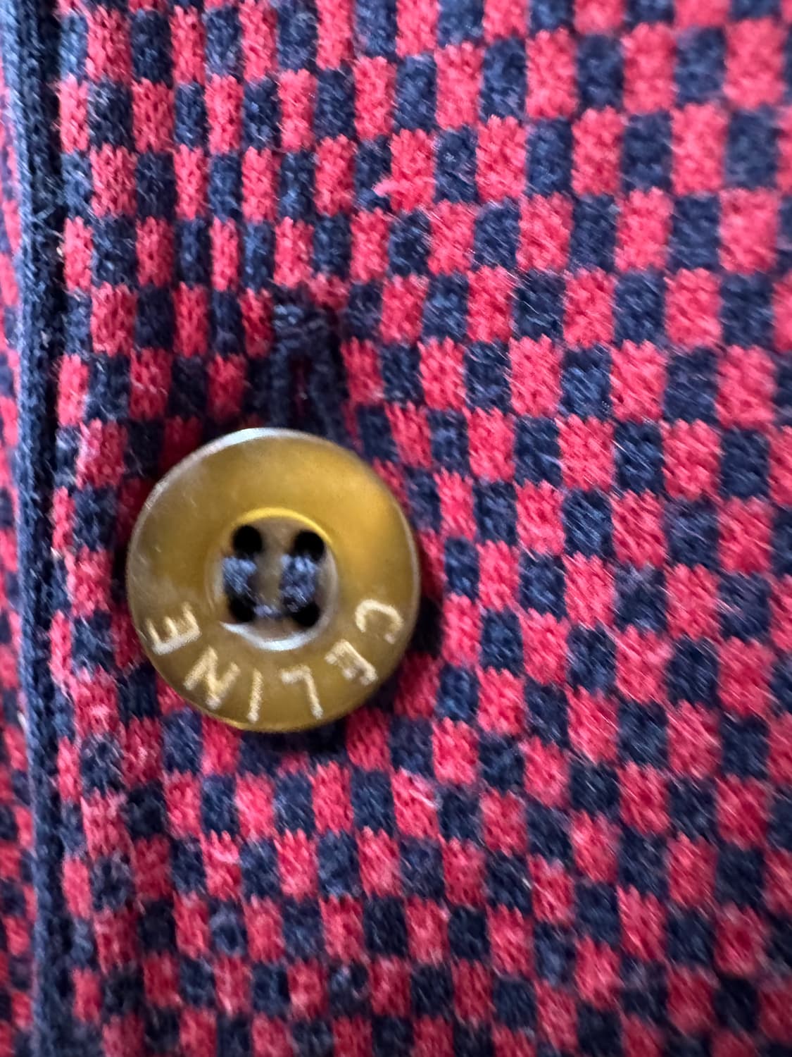 올드 이태리 셀린느 로고 원포켓 반팔카라 L(M) 상품이미지3