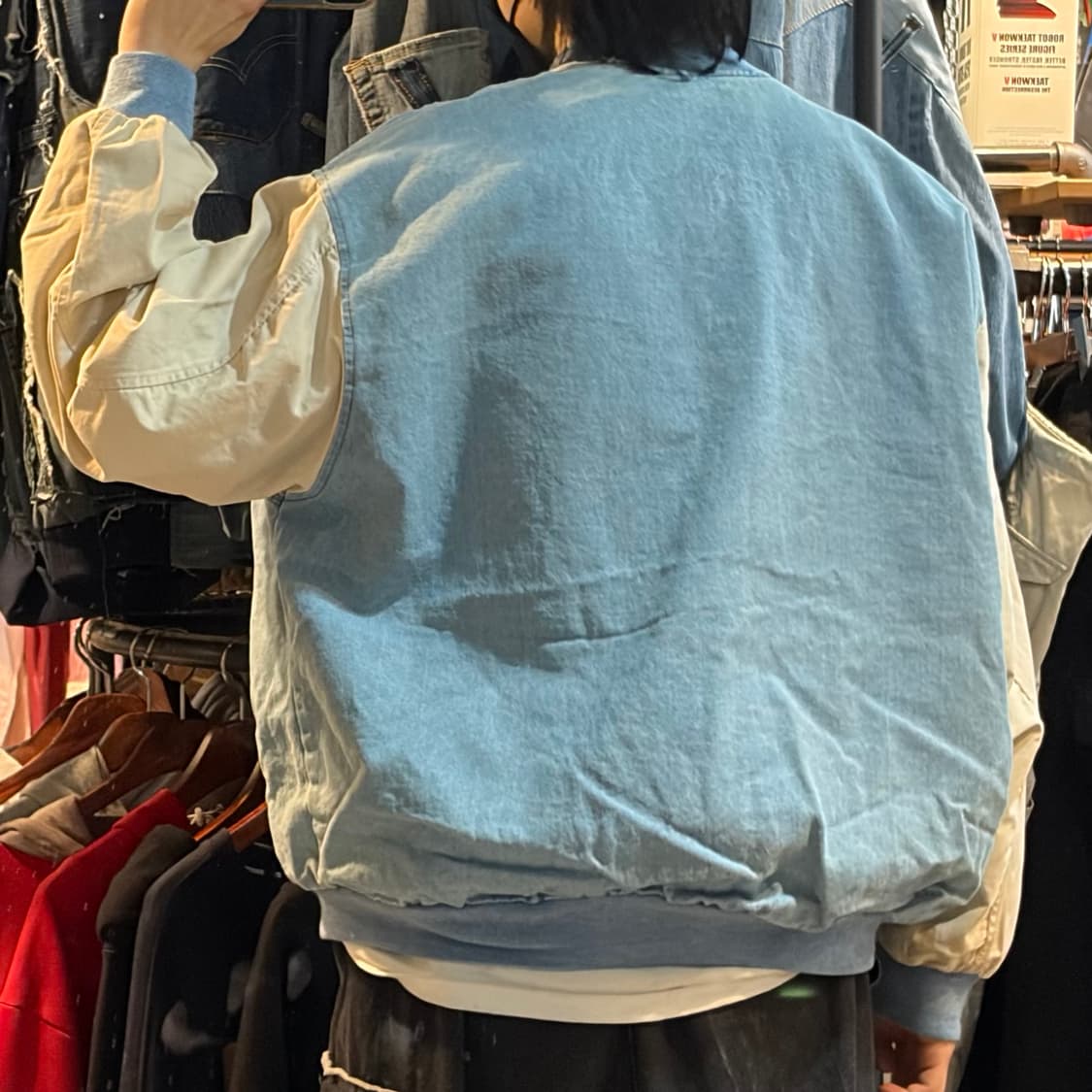 [NO.9] VTG 데님 바시티 자켓 상품이미지5