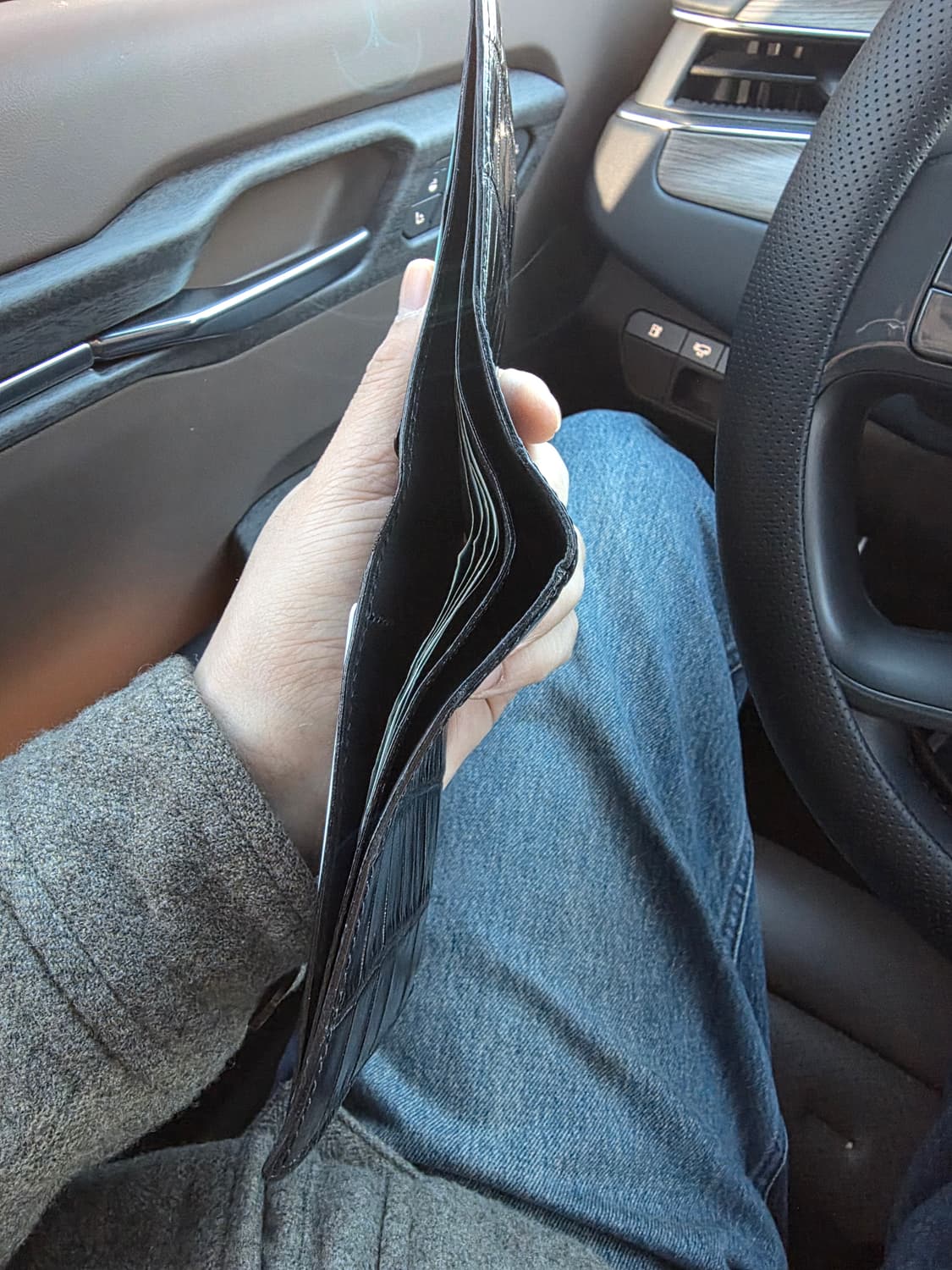 간조(Ganzo) 악어가죽 반지갑 + 가죽크림 상품이미지4