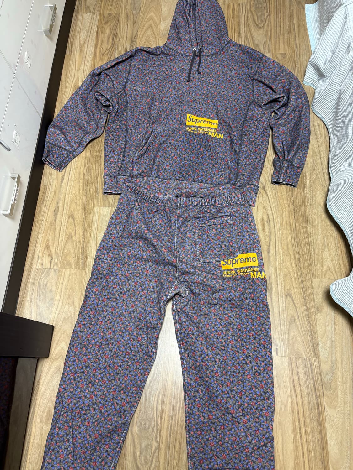 슈프림 꼼데 준야와타나베 후드 세트 상품이미지1