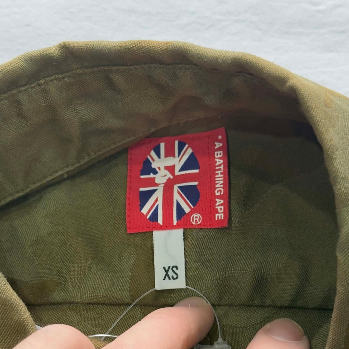 베이프 카모 사루 반팔 셔츠 상품이미지4