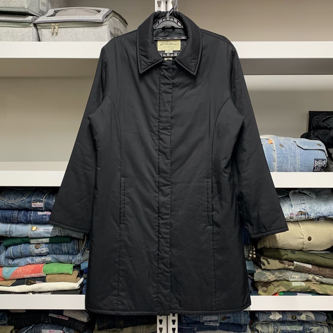 [S] 에디바우어 폴리쉘 트렌치코트 상품이미지2