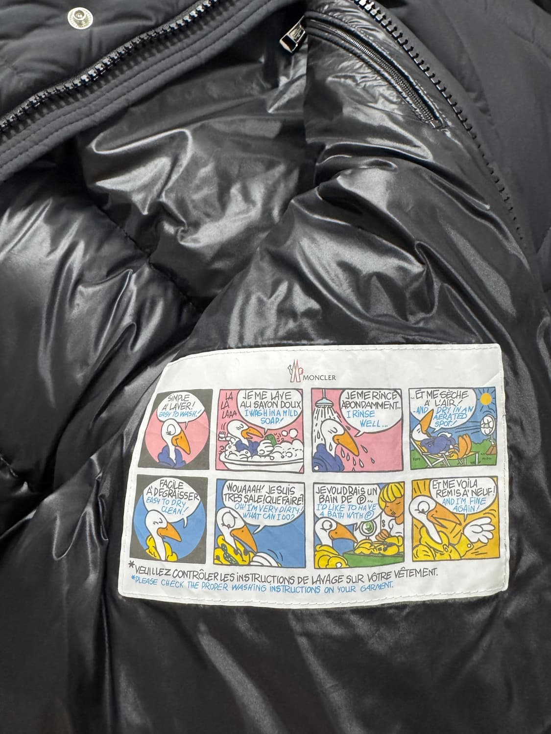 24FW 몽클레어 베제르 블랙 7사이즈 정품 상품이미지4