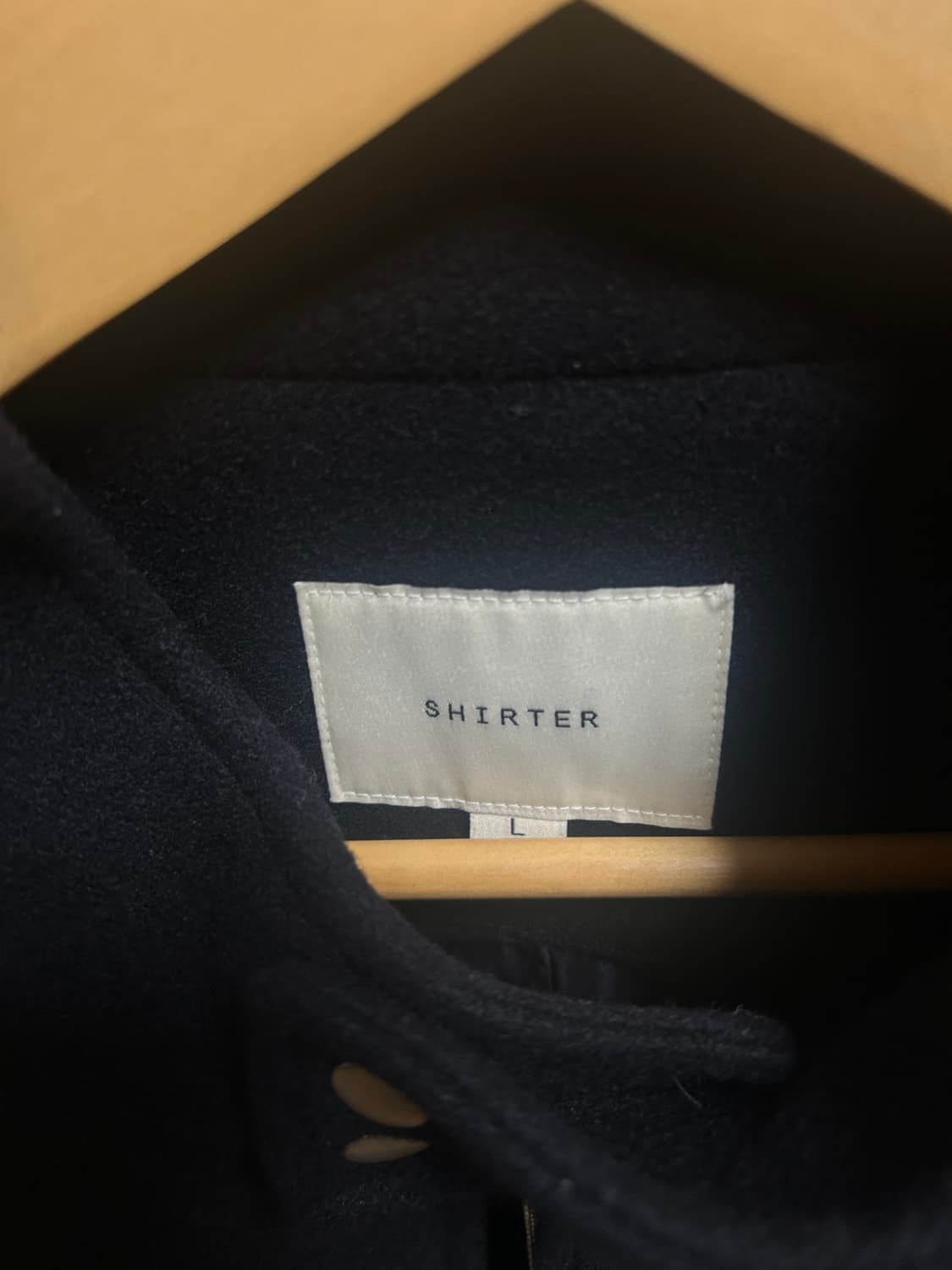 셔터 울 해링턴 자켓 L 상품이미지4