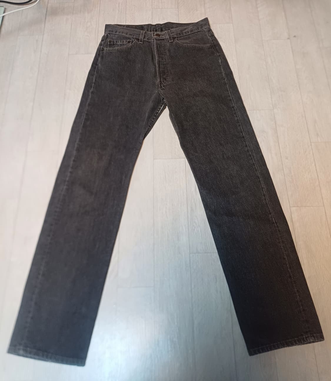 90s리바이스 501 미제usa 흑청 3032 청바지데님 아메카지워크웨어 상품이미지1