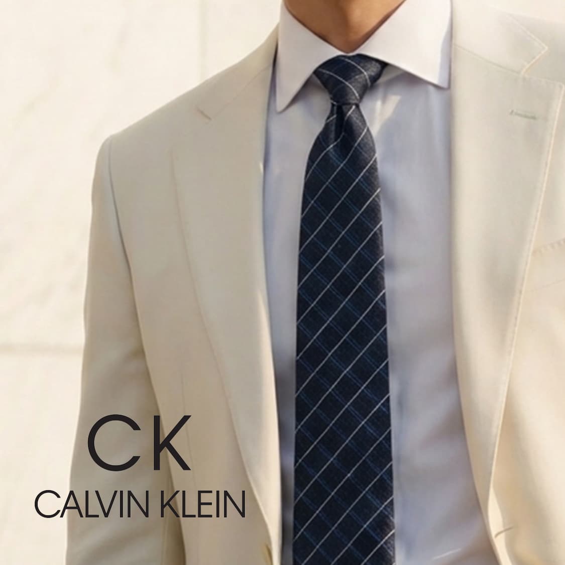 켈빈클라인 실크 네이비 스트라이프 넥타이 8cm A+등급 E889
 상품이미지1