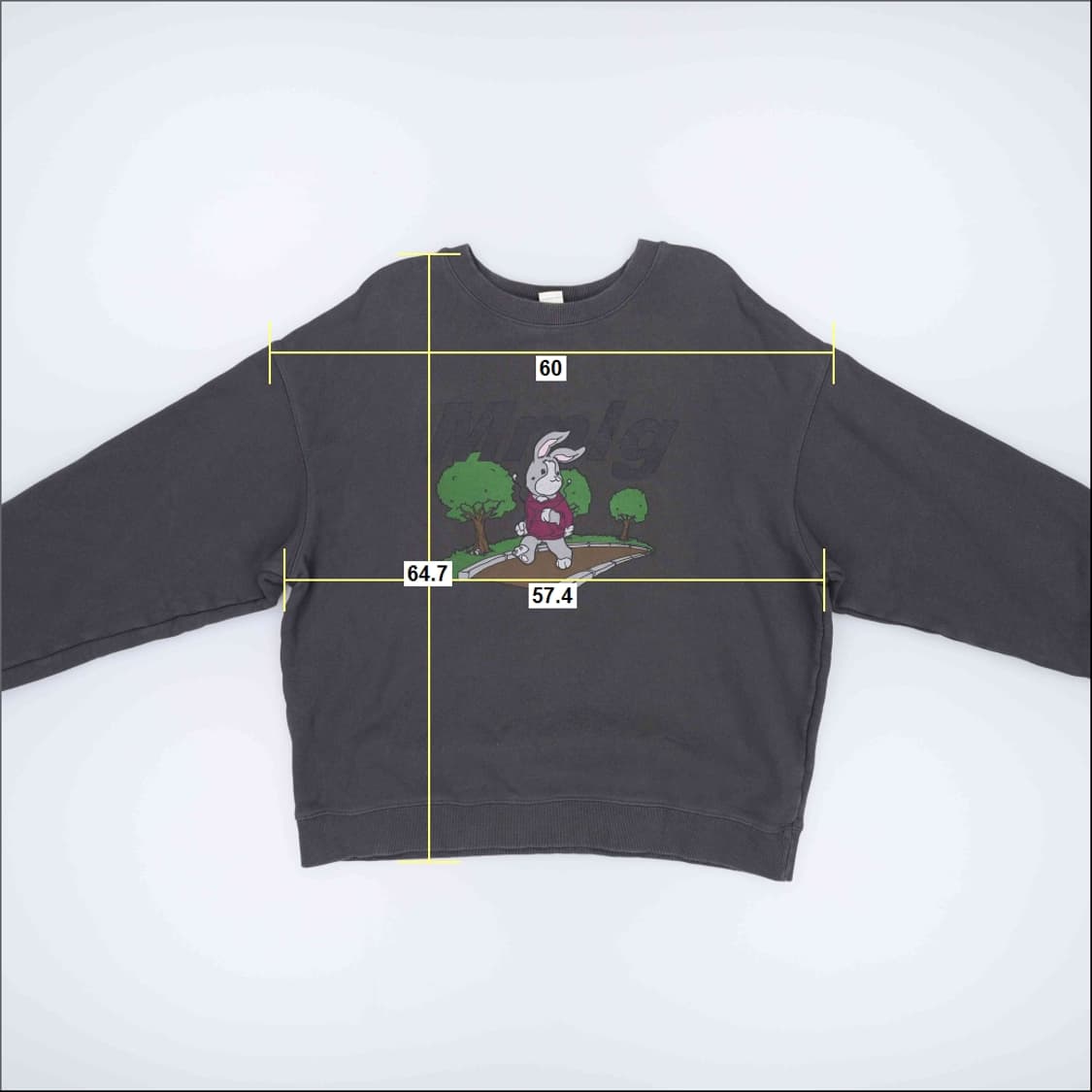 [L] 엠엠엘지 MMLG 프린팅 맨투맨 1103HR2 상품이미지7