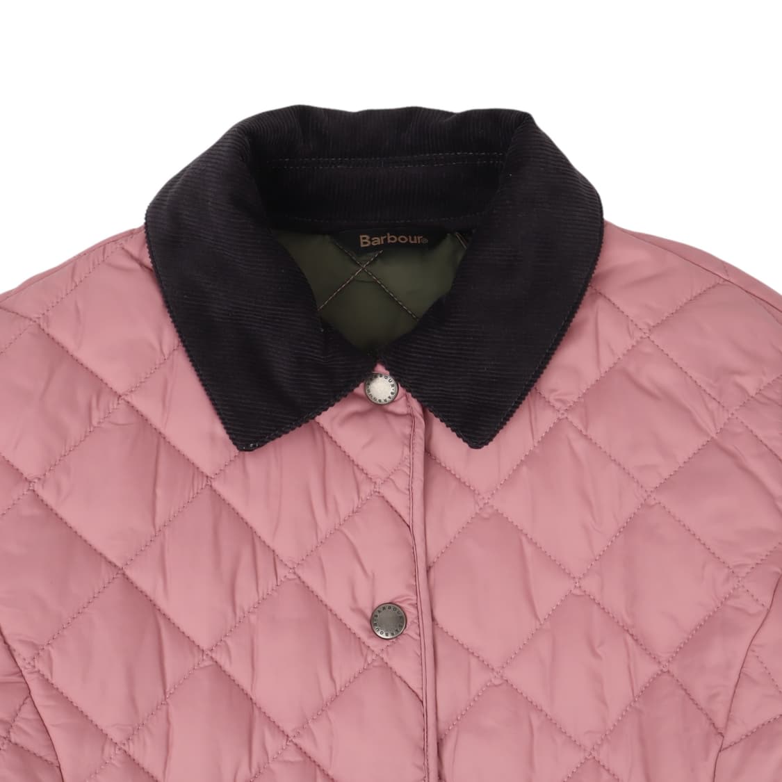 바버 라이트 핑크 deveron 퀄팅 자켓 상품이미지2
