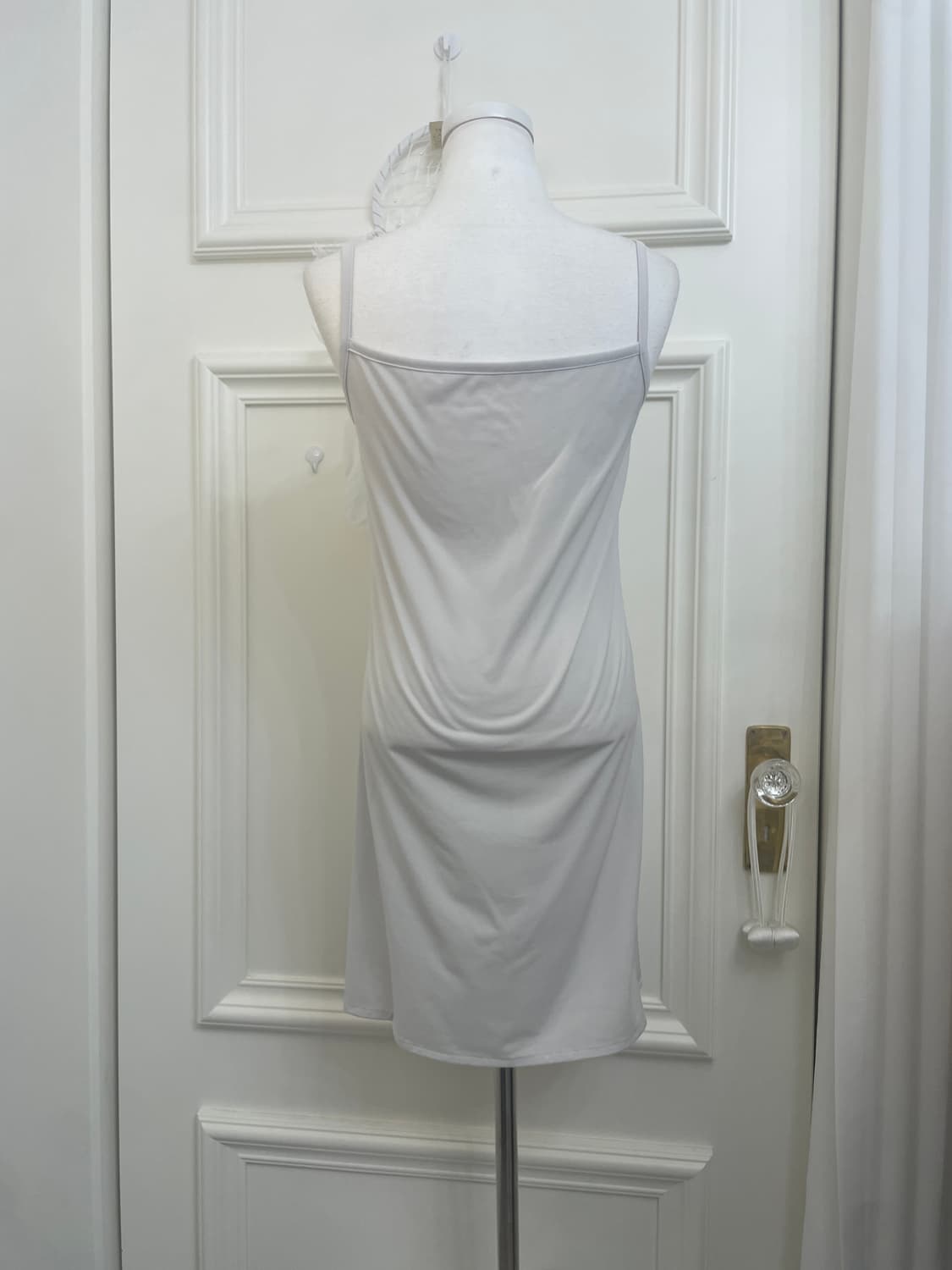 ivory twist point button knit midi opc 상품이미지10
