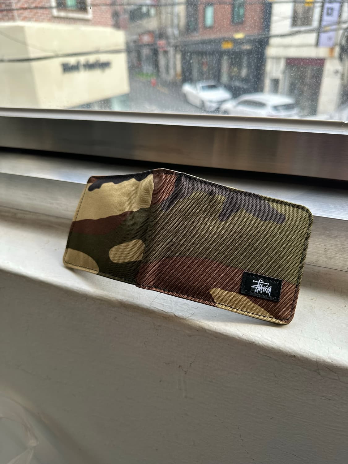 Stussy camo pattern wallet 상품이미지3
