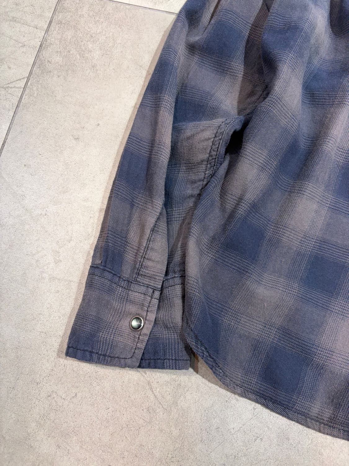 Spinash 락펑크 웨스턴 레터링 체크셔츠 상품이미지8