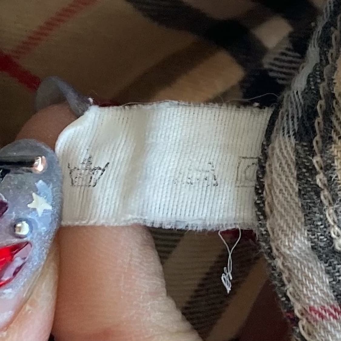 버버리 90s 오리지널 베이지노바체크셔츠 상품이미지9