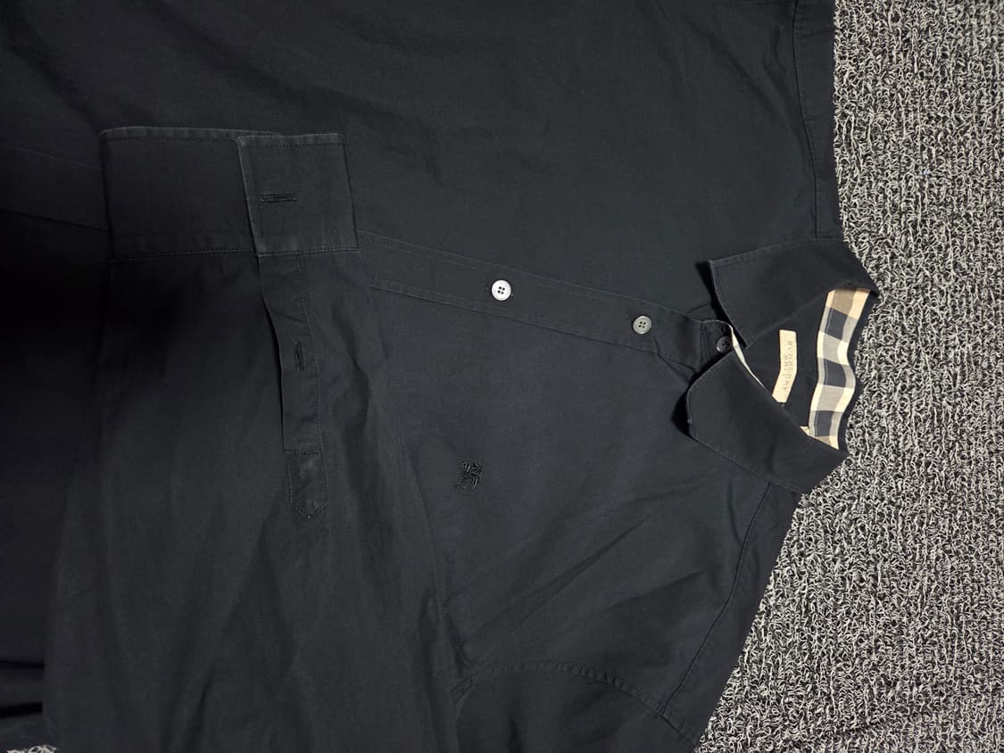 버버리 셔츠/2XL/블랙(8) 상품이미지3