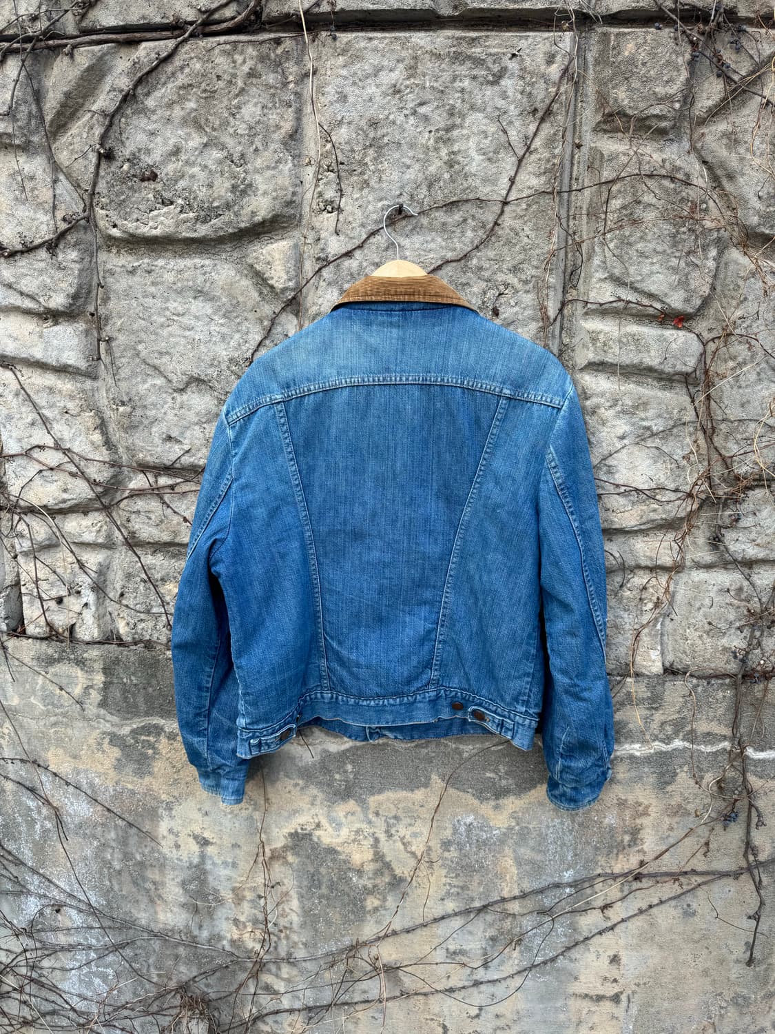 70s 랭글러 빈티지 기묘한이야기 조나단 쉐르파 데님 자켓 상품이미지2