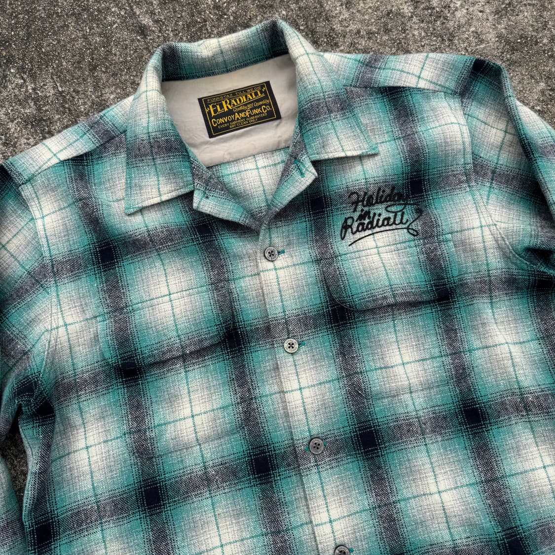 [M] Radiall 라디올 체크 울 셔츠 상품이미지5