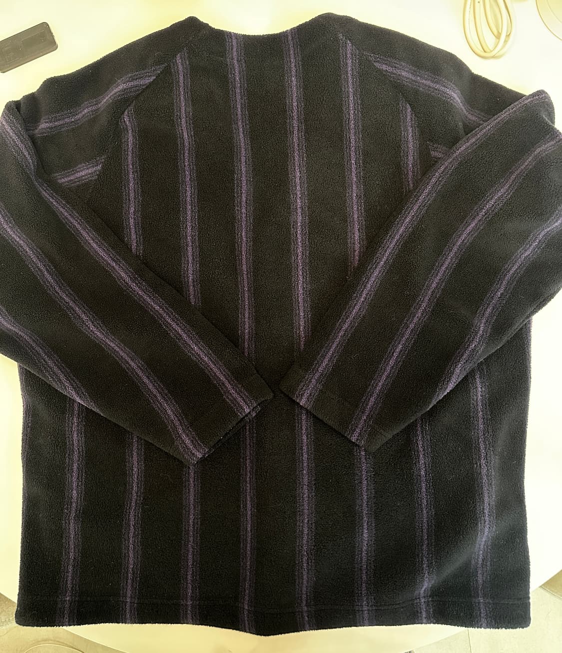 [XL] 유니클로 x 니들스 플리스 오버사이즈 가디건 블랙 상품이미지3