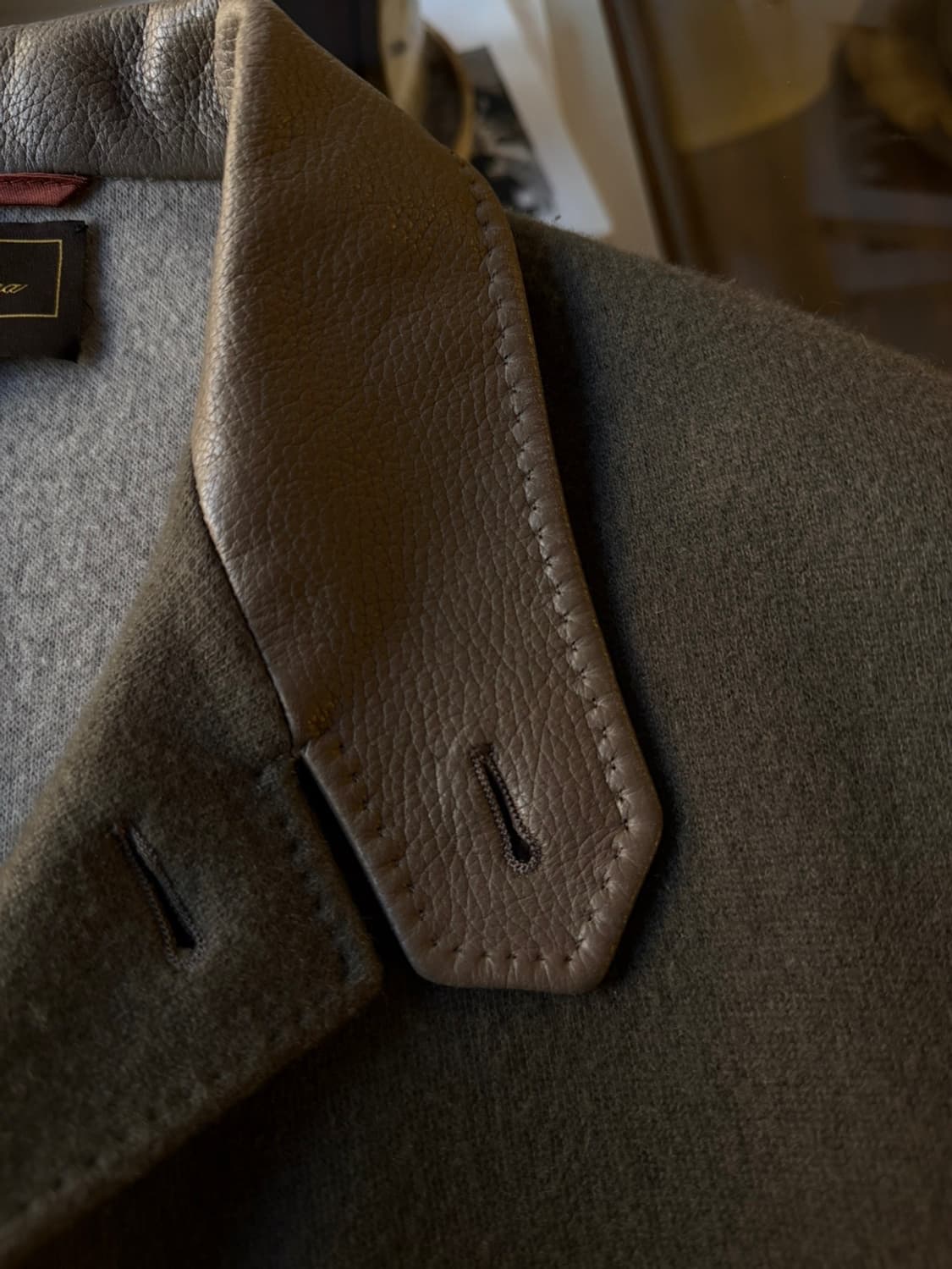 로로피아나 마틴 갈라 디어스킨 캐시미어 탑코트 100 상품이미지5