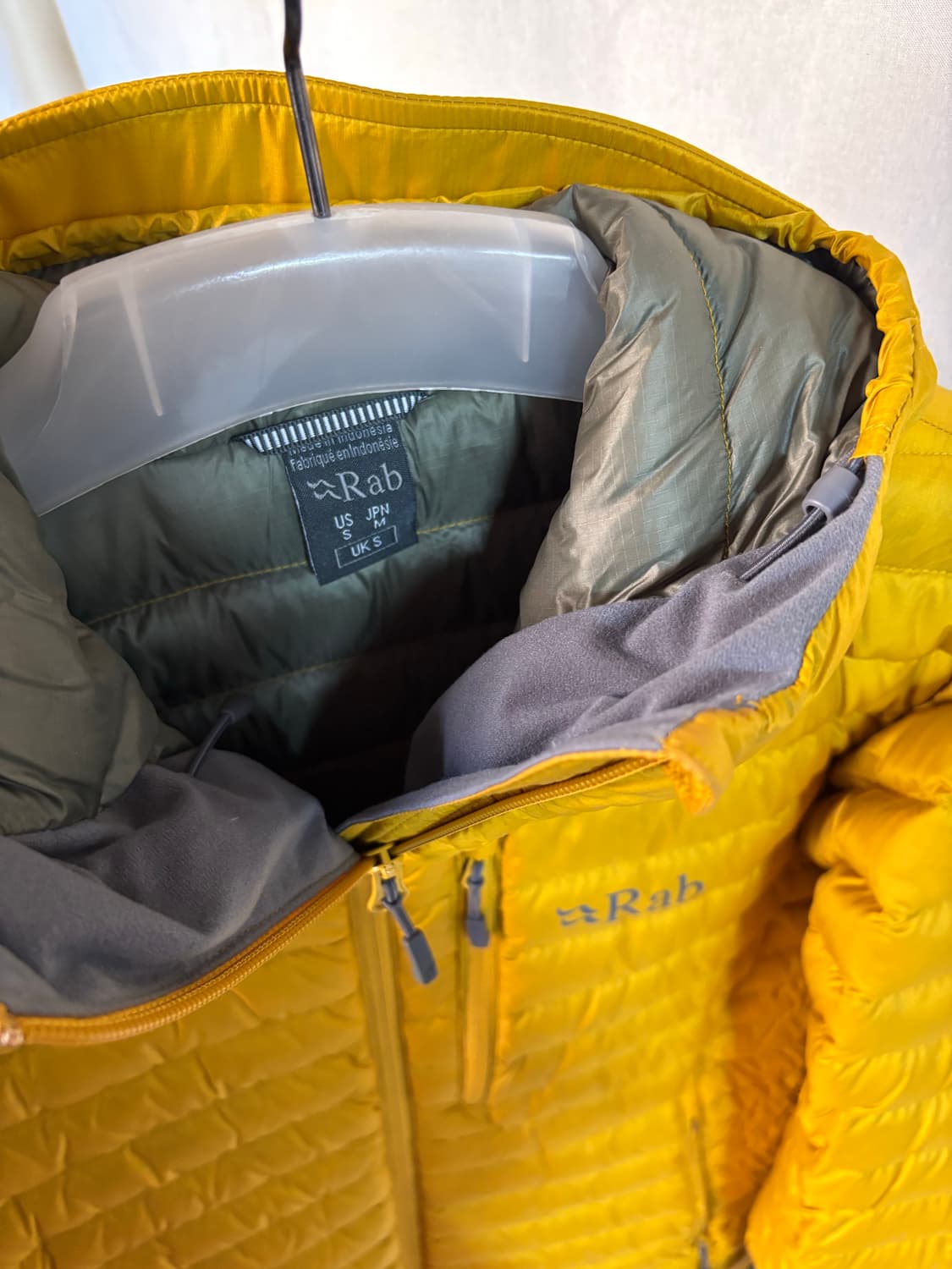 RAB 랩 마이크로 라이트 알파인 자켓 남성용 QDB-12 상품이미지9