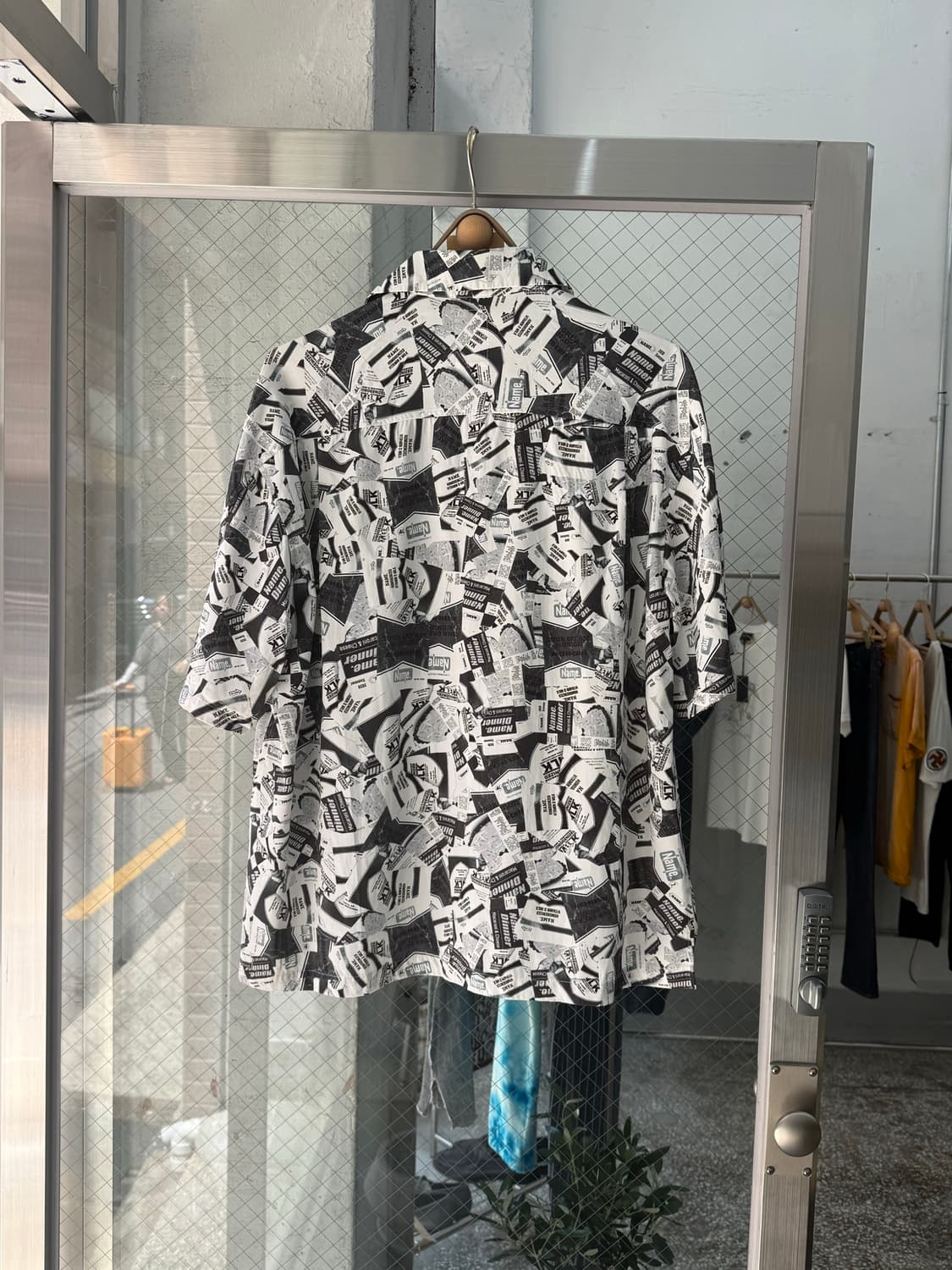 Name. Graphic Open Collar Shirt (2020SS) 상품이미지2
