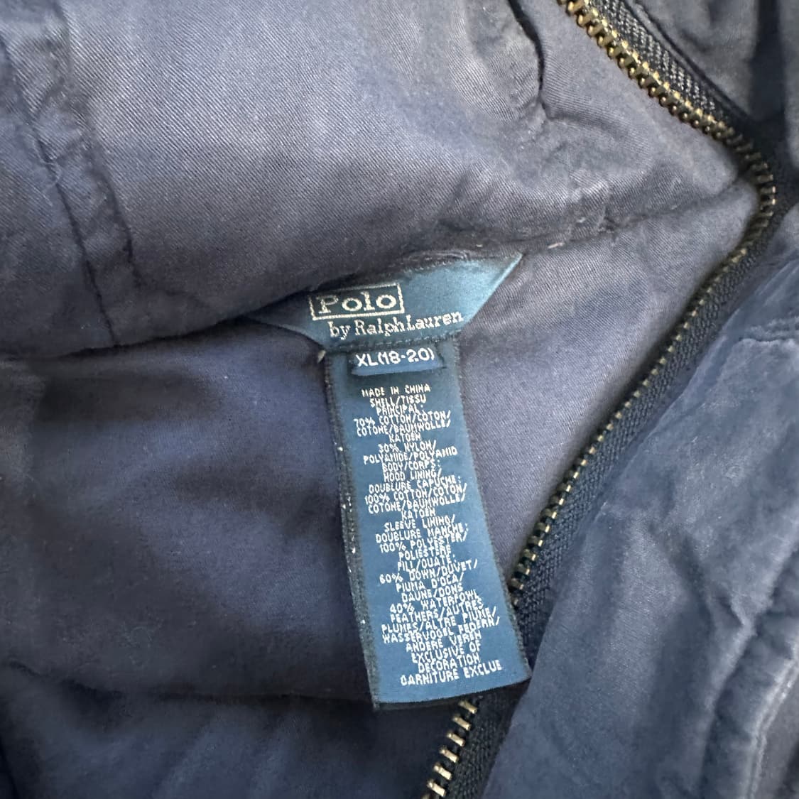 폴로랄프로렌 후드 점퍼 상품이미지4