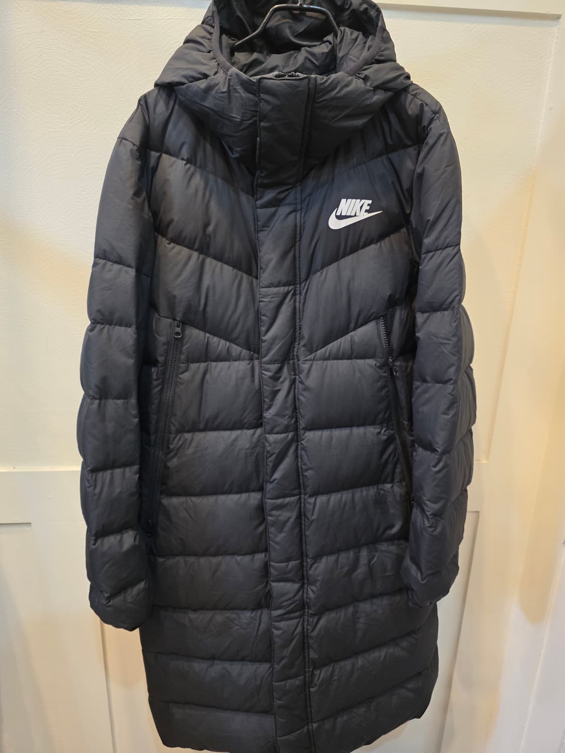 나이키 블랙 롱 패딩 상품이미지1