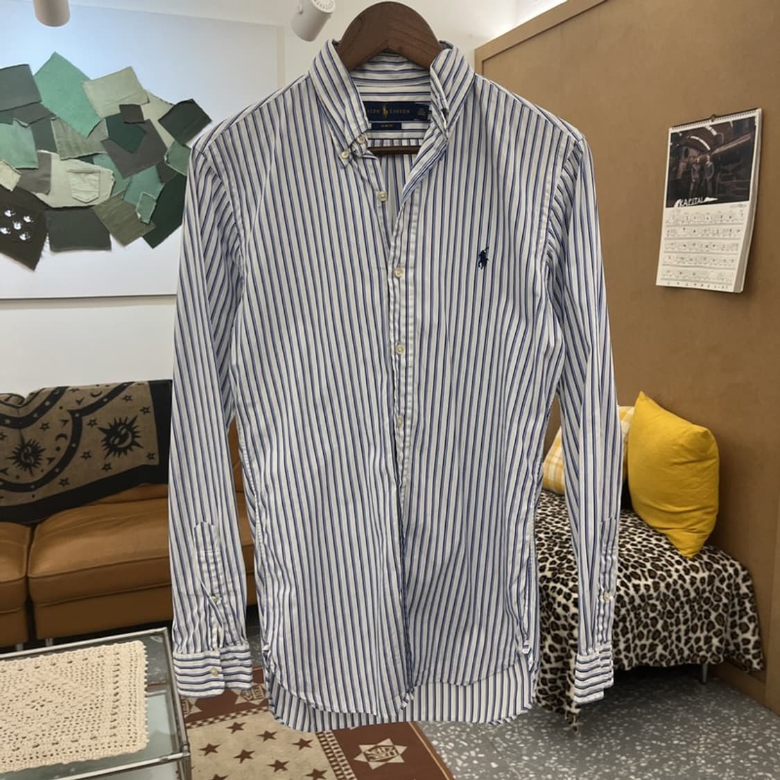 폴로 랄프로렌 올드스쿨 빈티지 스트라이프 셔츠 90 C09898 상품이미지3
