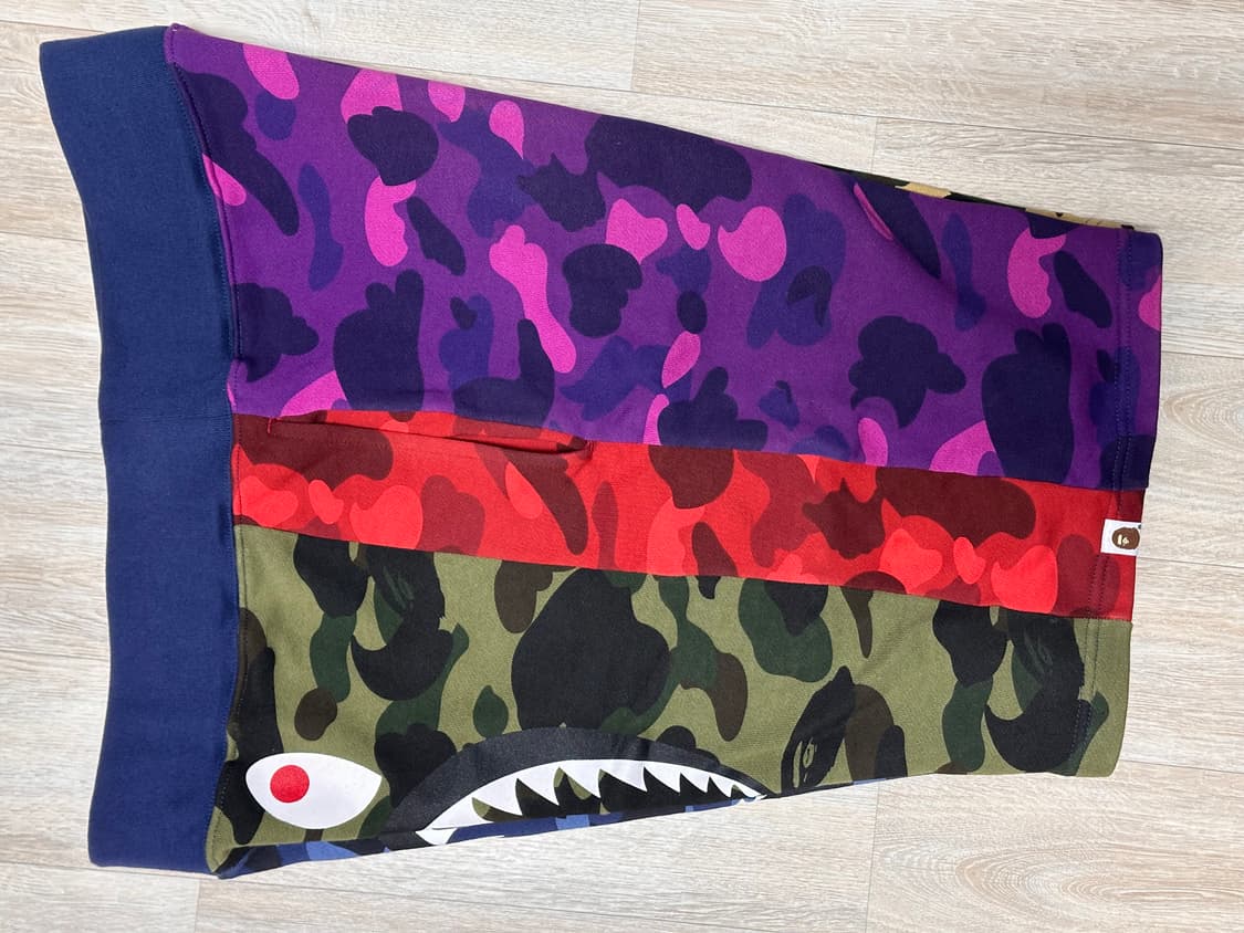 A Bathing Ape 베이프 샤크 반바지 XL 상품이미지3