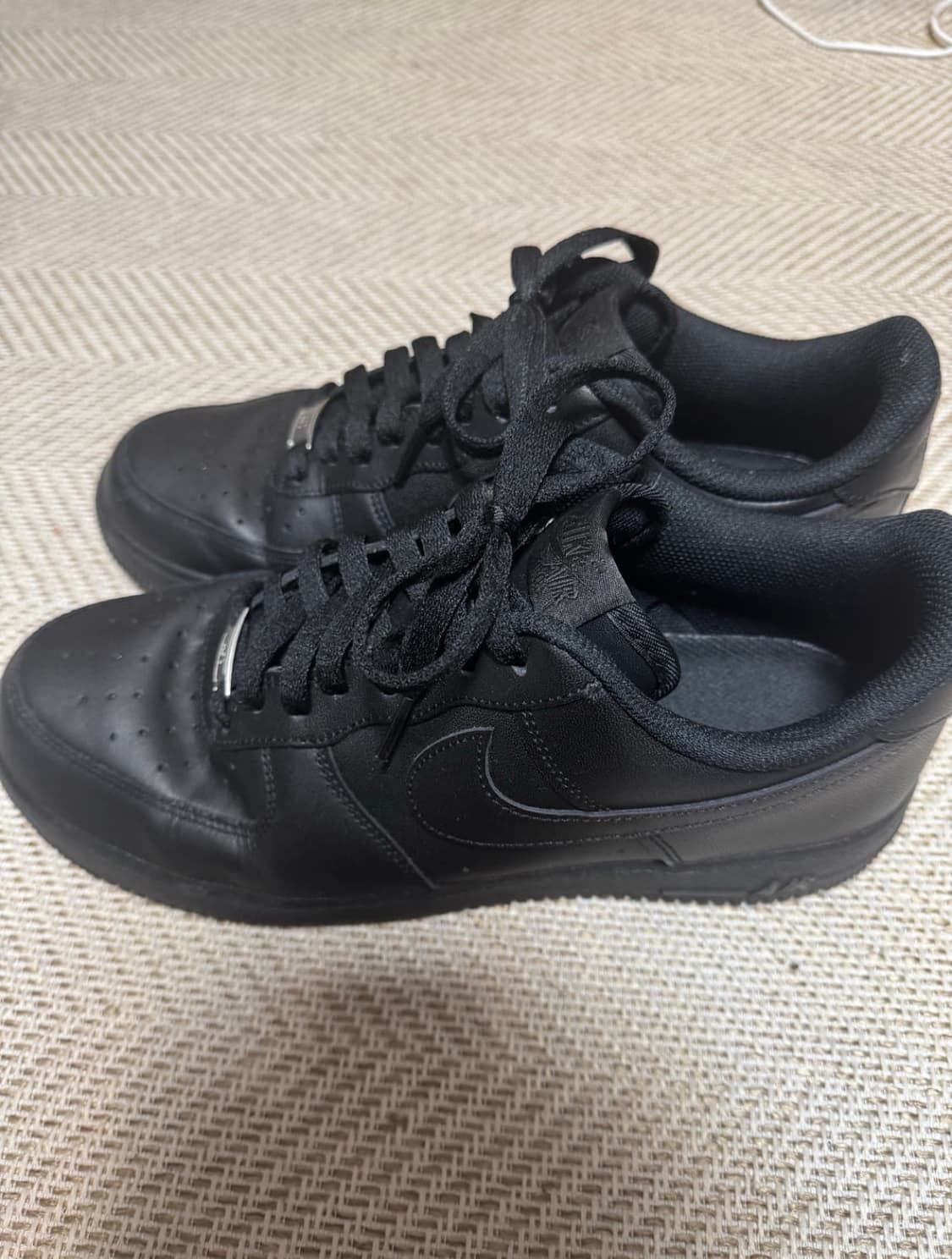 나이키 에어포스 블랙 280 상품이미지4