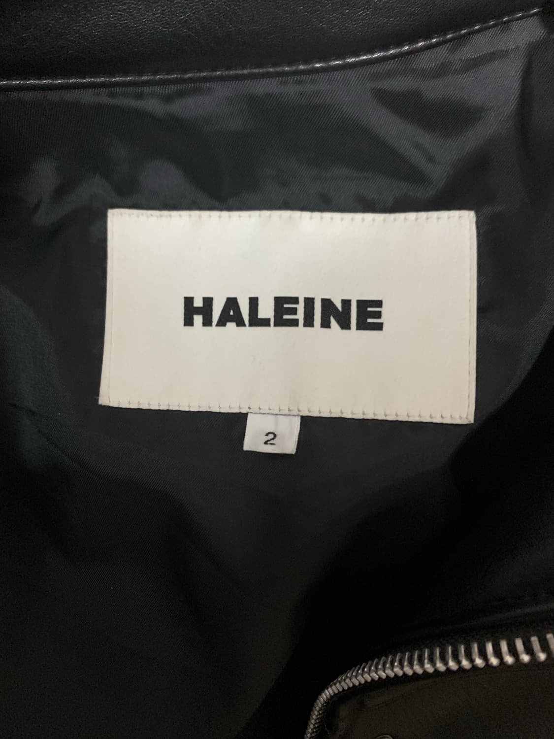 알렌느 패치드 3d 포우 레더 레이싱 자켓 2 상품이미지4