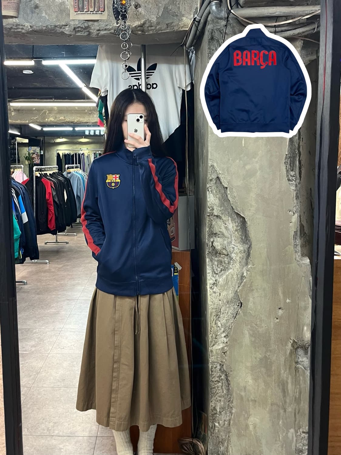 나이키 바르셀로나 져지 네이비 M #csz2841 상품이미지1