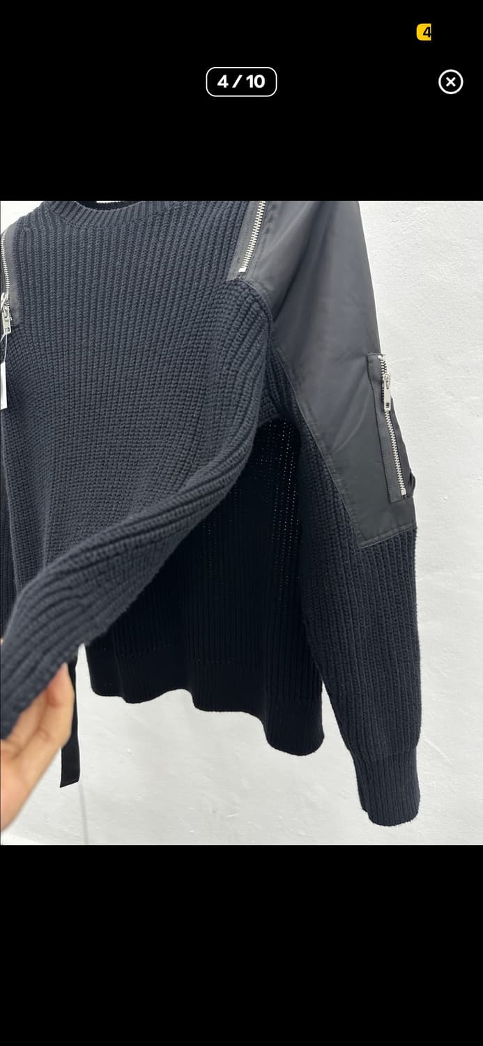 디젤 해체주의 니트 상품이미지4