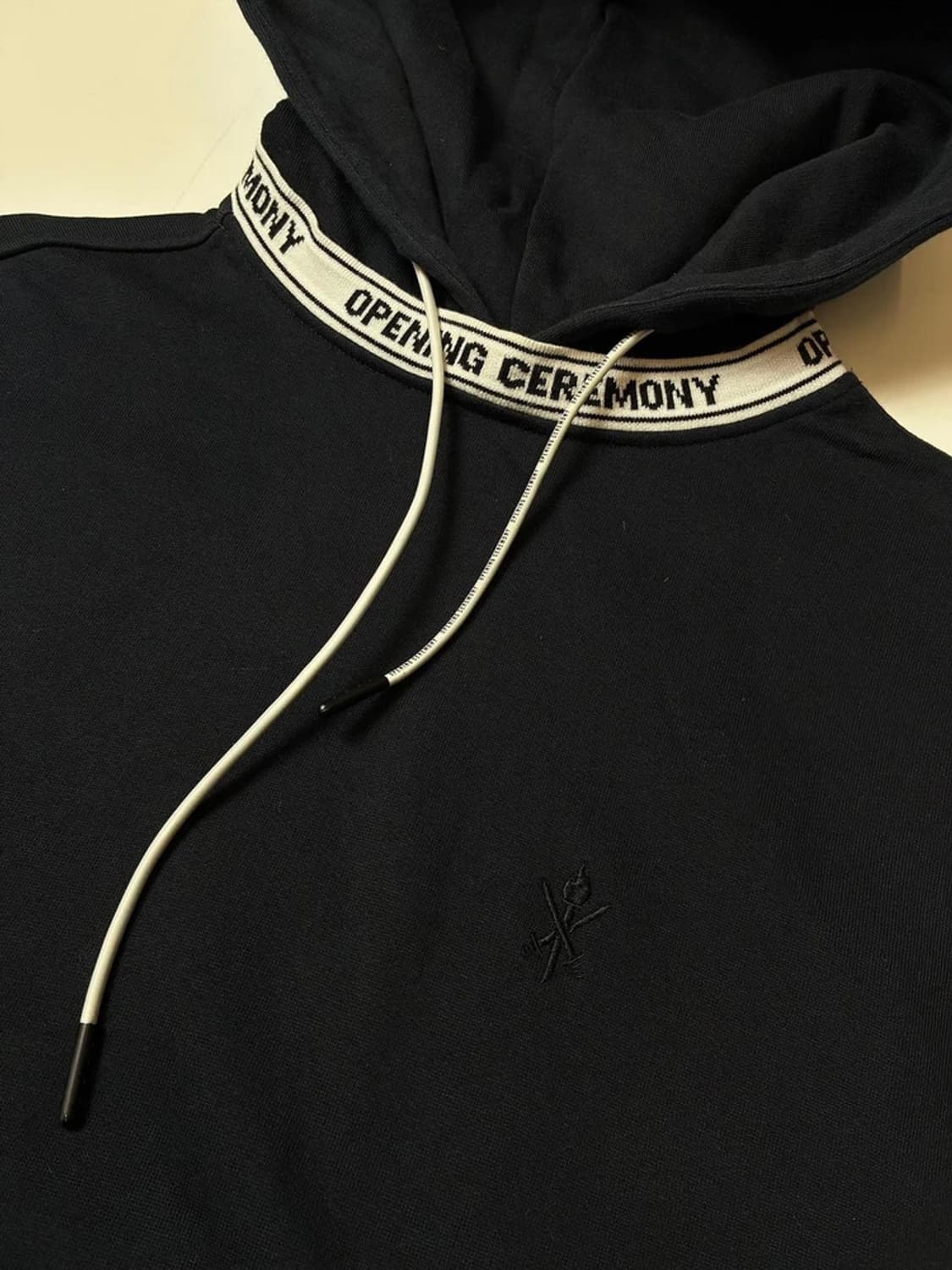 오프닝세레머니 18ss 로고 밴딩 반팔 후드티 PN8198 상품이미지3