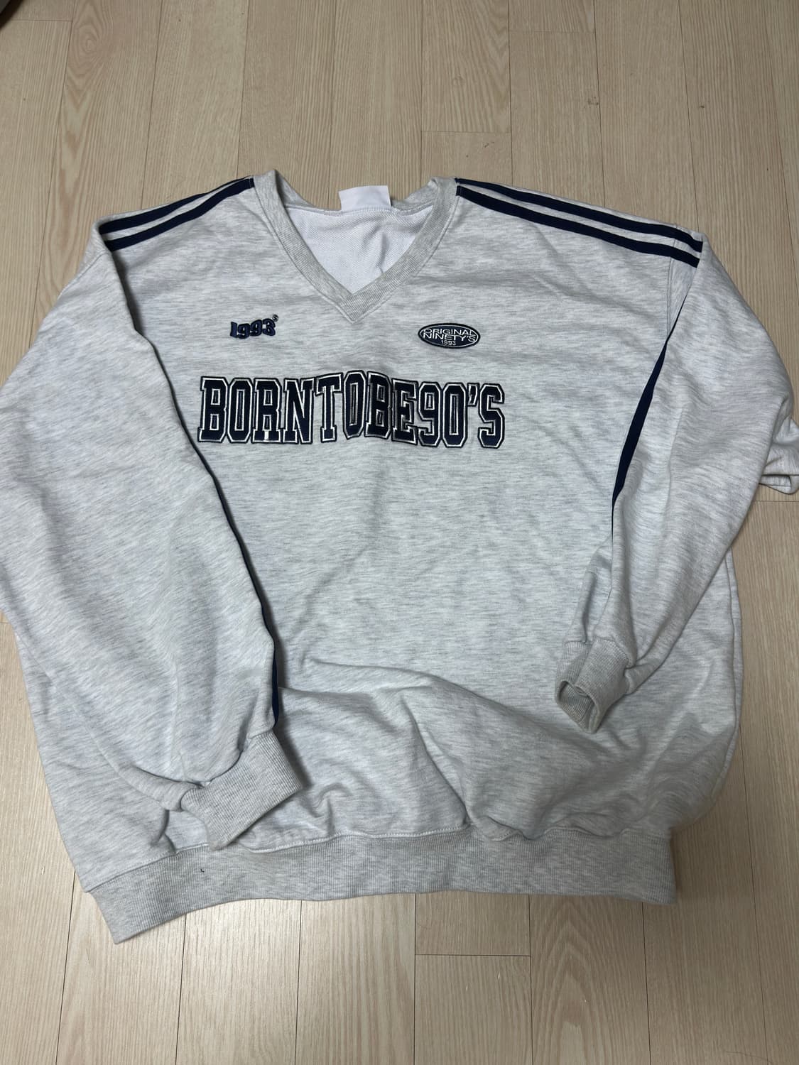 1993 스튜디오 90S 트랙 스웨트셔츠 그레이 상품이미지2