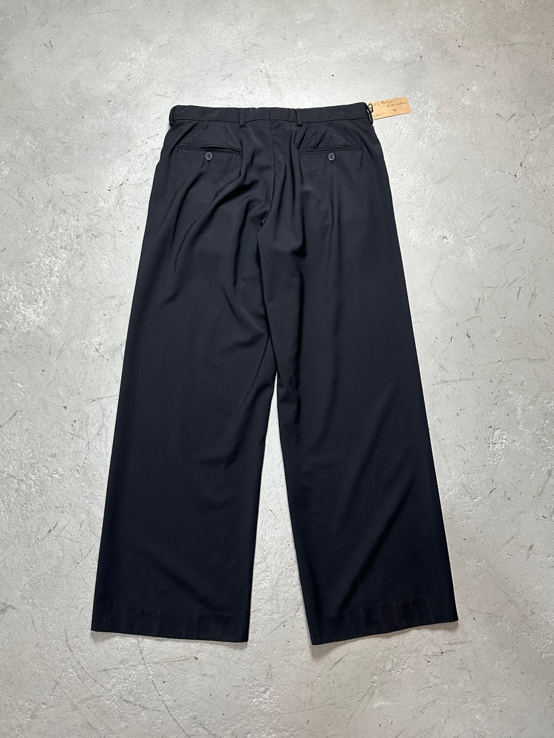 엠포리오 아르마니 와이드 슬랙스 와이드 레그 트라우저 상품이미지4