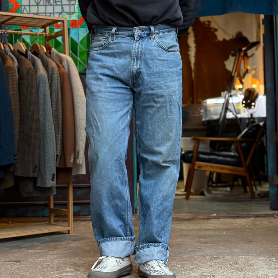 00’s 리바이스 550 릴렉스핏 데님 팬츠 34 상품이미지7