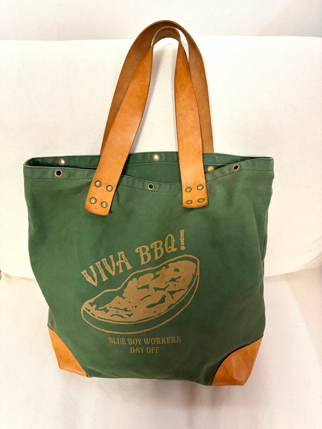 더 슈페리어 레이버(The Superior Labor) 수제 캔버스 토트 상품이미지1