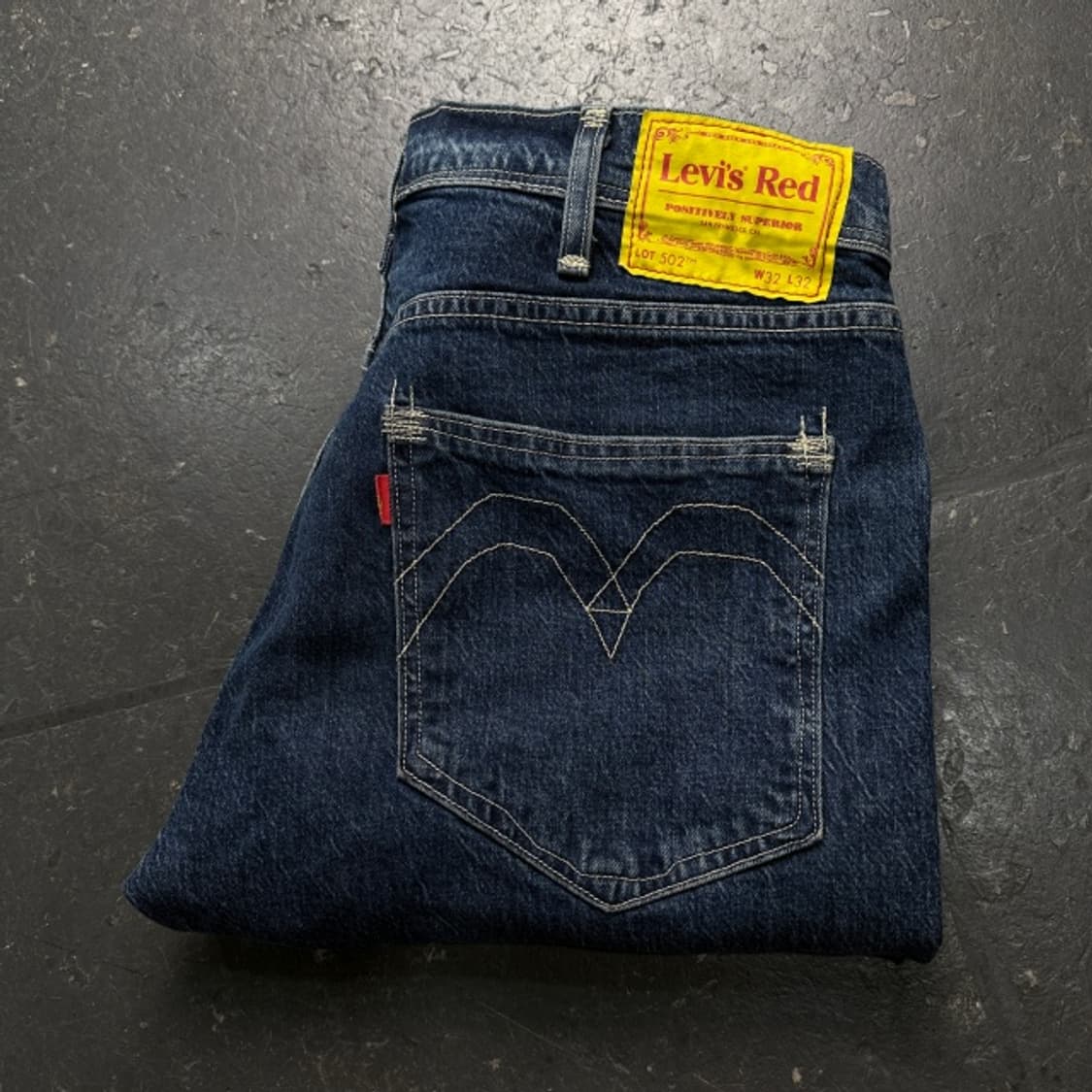 32 리바이스 502 레드 스티치 청바지  상품이미지1