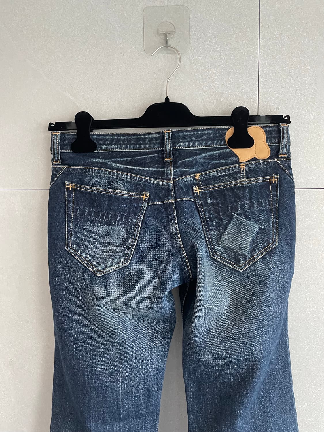 넘버나인 07ss honeycomb pain denim 상품이미지6