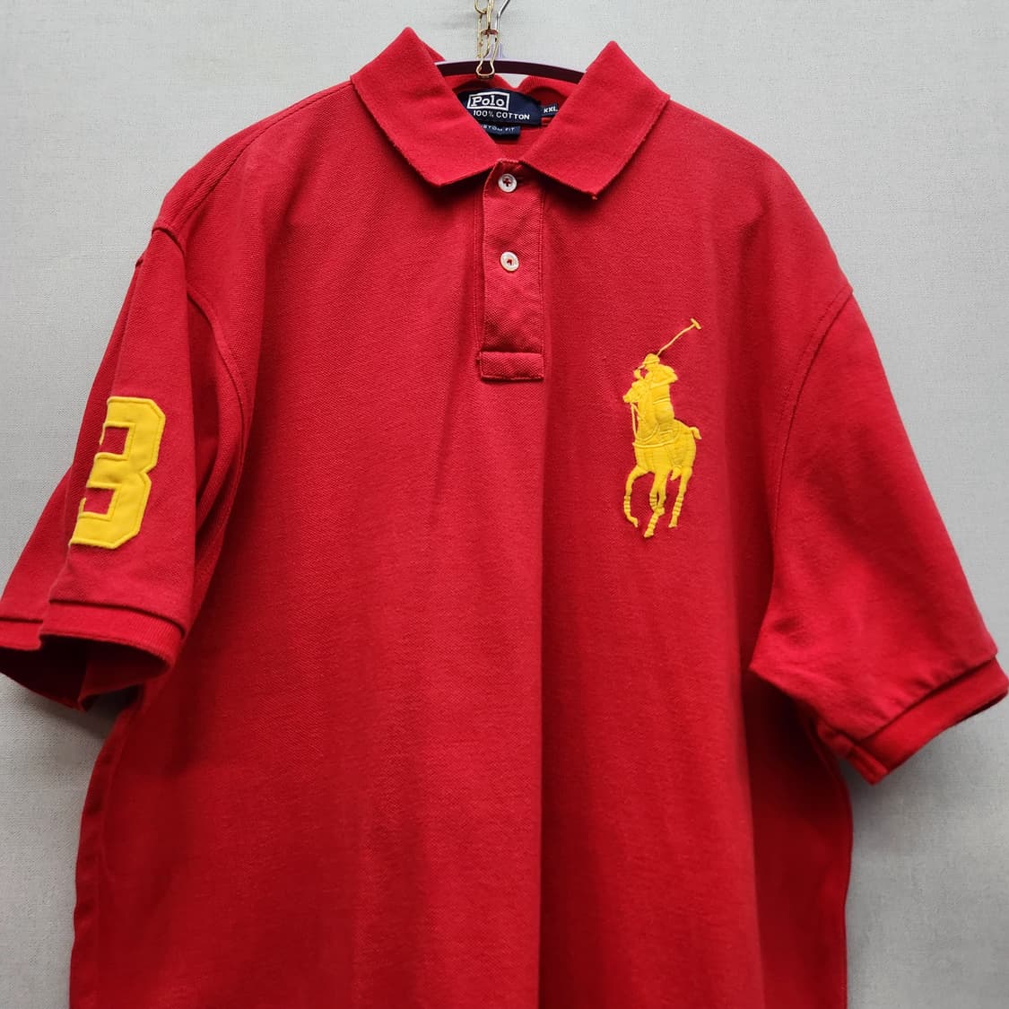 폴로랄프로렌 금장 빅포니 자수 반팔카라 XXL(L) 상품이미지2