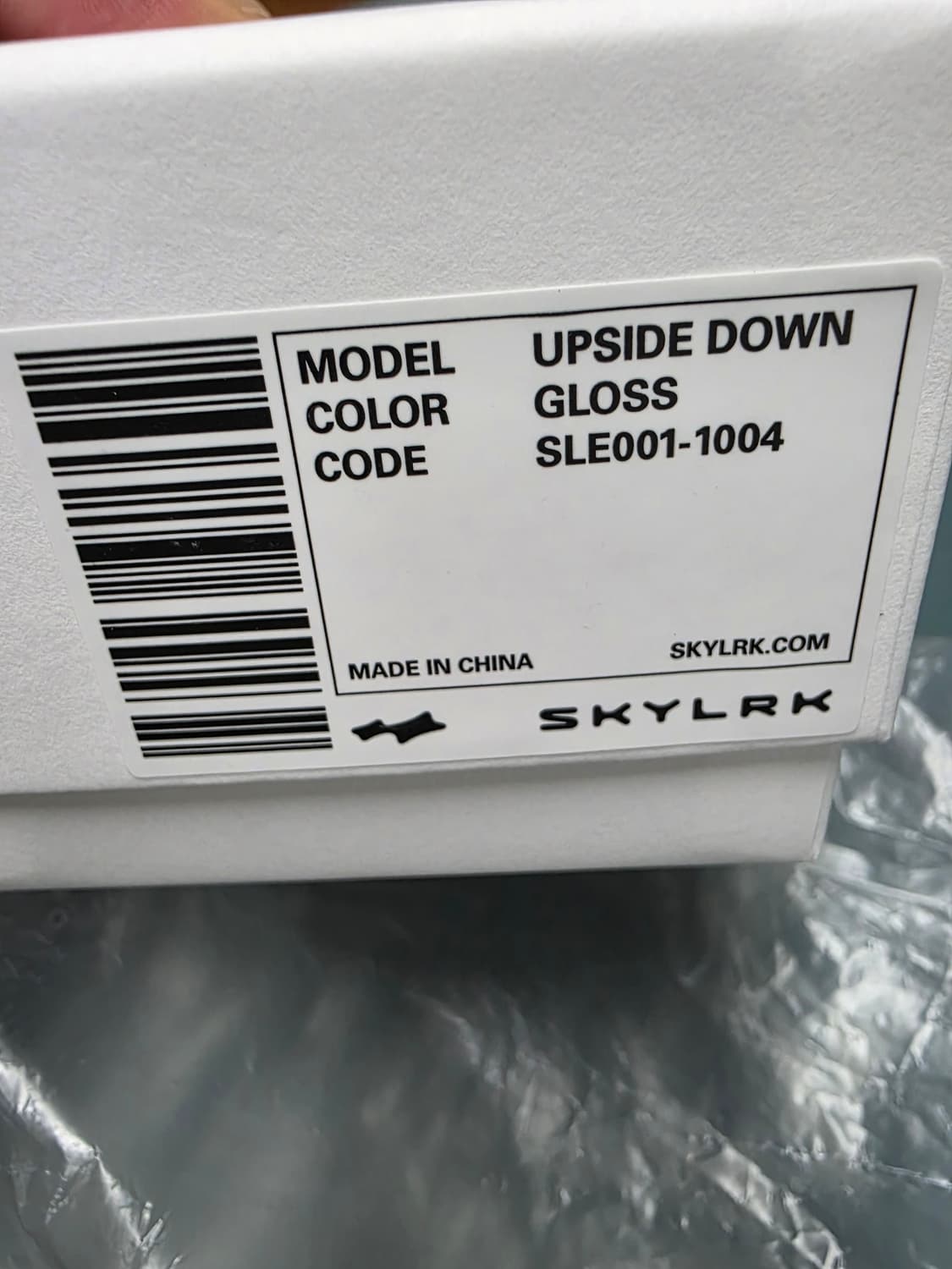 Skylrk 스카이락 업사이드다운 선글래스 블랙 판매 상품이미지2