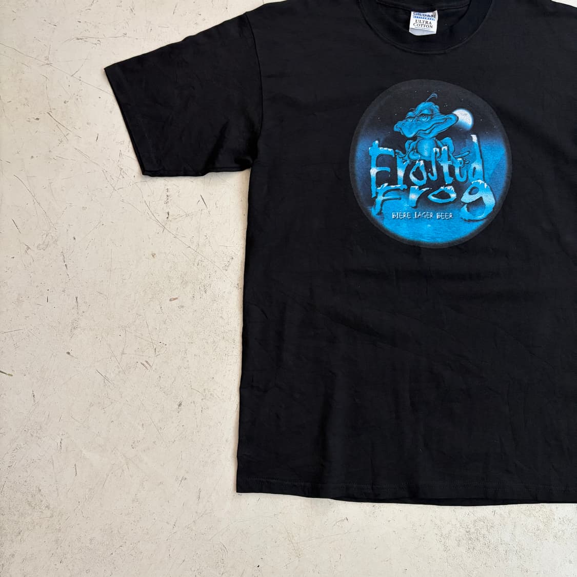 Halifax Frosted Frog 라거 빈티지 반팔티 L 상품이미지3