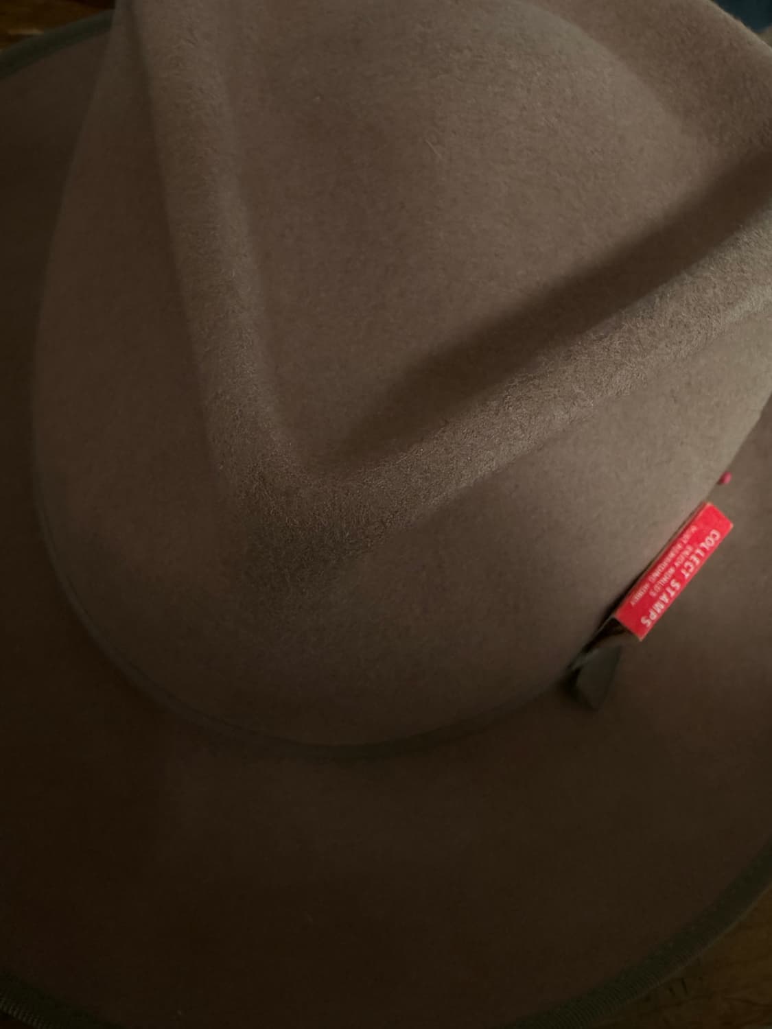 카멜 울 펠트햇 페도라 판매 레이버 유니언 Labour union 상품이미지8