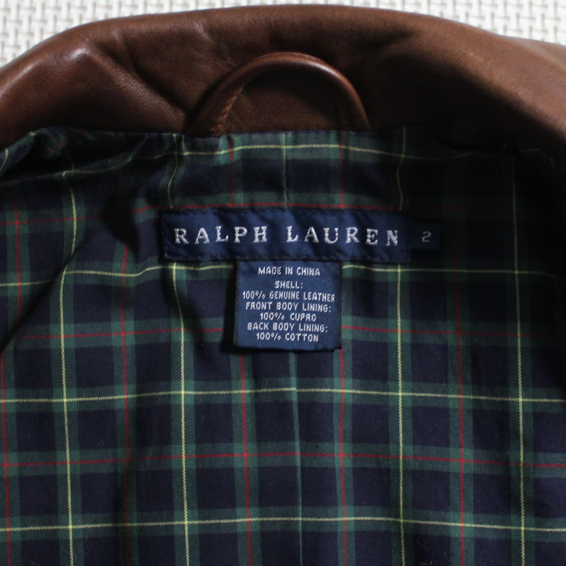 Ralph Lauren 가죽 베스트 상품이미지4
