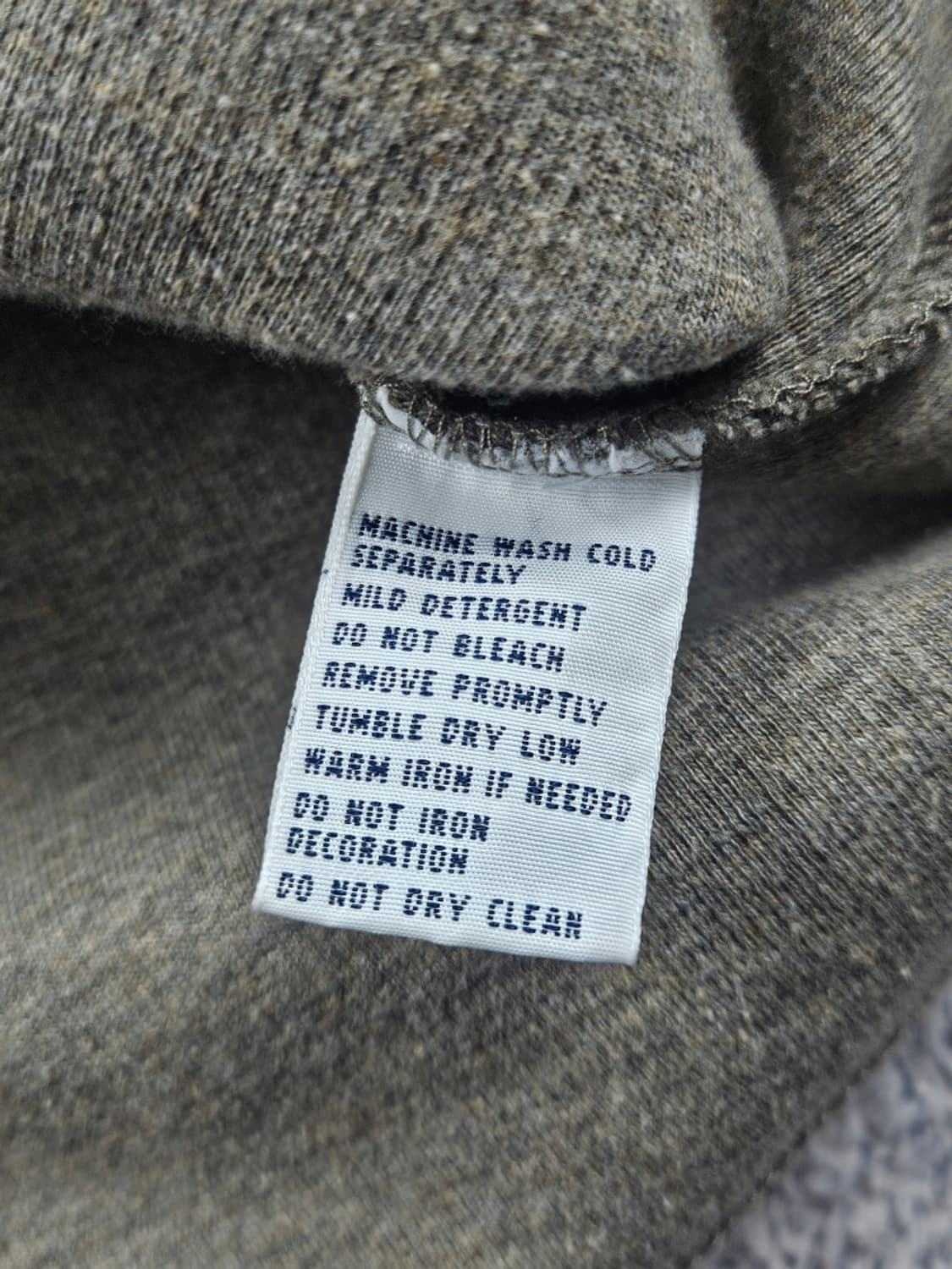 폴로랄프로렌 코튼 하이 넥 하프 집업 니트 ( L ) / 10821 상품이미지9