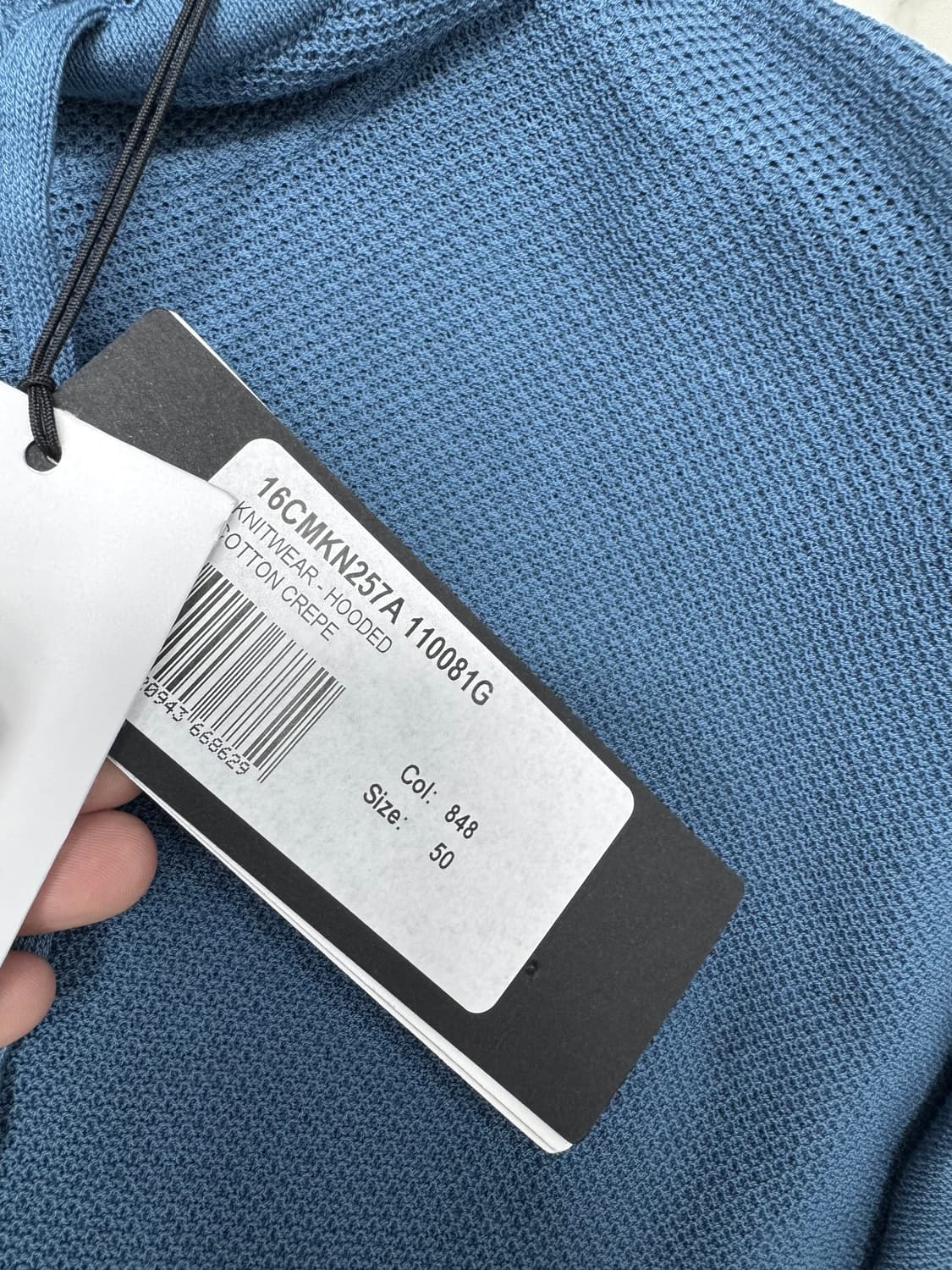 cp컴퍼니 24ss 니트후드 L사이즈 상품이미지3