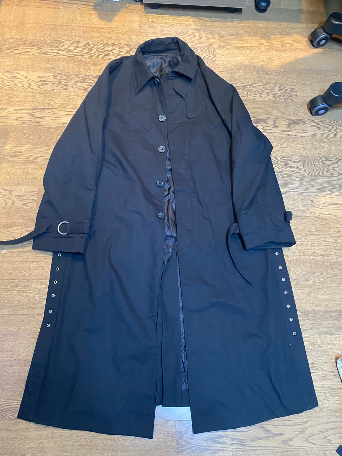 프로젝트 gr 샘플 아일렛 코트 상품이미지1