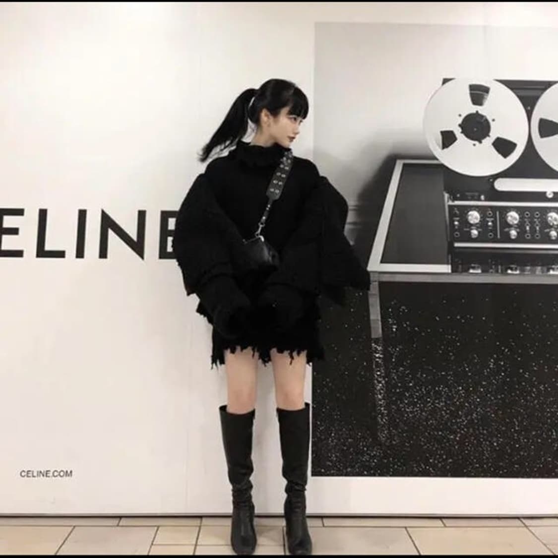 PERVERZE Crash Tube Turtle Mini Dress 상품이미지3